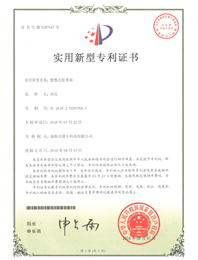 Monitor patent certificate