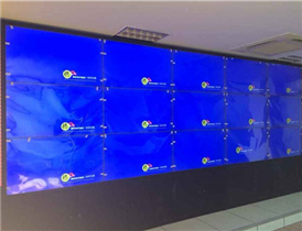 Monitoring center of a express headquarters in Hangzhou