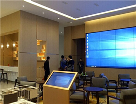 Large LCD screen project of a sales department in Fuzhou