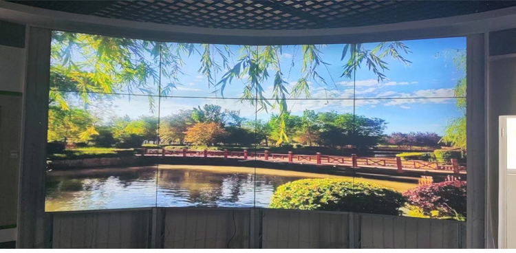 新疆石子河农科学院液晶拼接屏项目