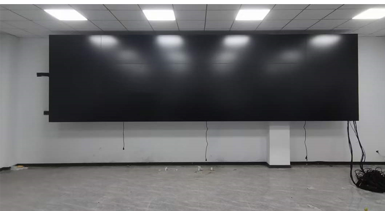 Yesterday, 18 55 inch LCD screens were installed and delivered