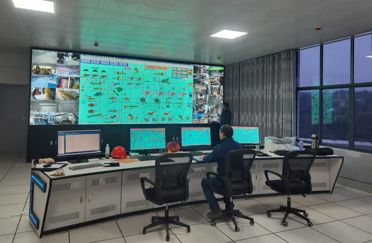 [LCD splicing screen case] Delivery completed at Qujing Xingfa Coal Preparation Plant